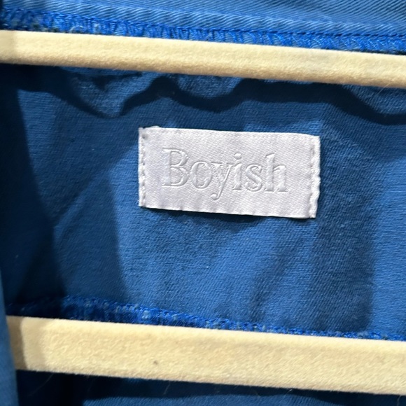 Boyish The Joaquin Kimono Blue Jacket Dress S NWT - Picture 9 of 12